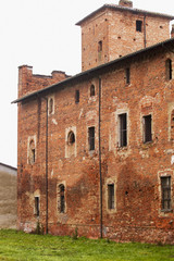 Renaissance castle, vertical image