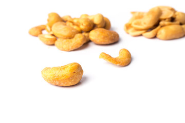 salted and roasted cashew nuts