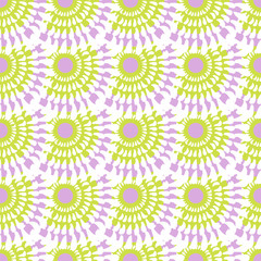 Cute fashion seamless vector pattern. Pastel abstract background can be used for printing on fabric or paper.