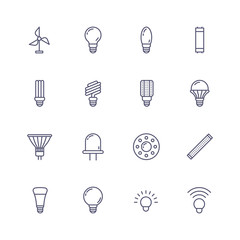 Bulb icons