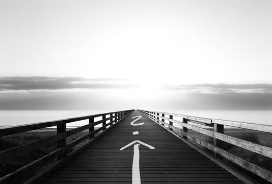 Steg in die Zukunft
