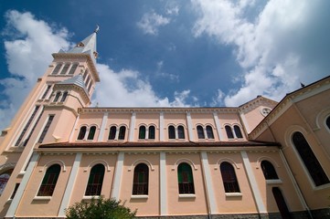 Chicken church (Nha tho con ga) in Dalat city, Vietnam
