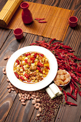 Kung Pao Chicken and its ingredients