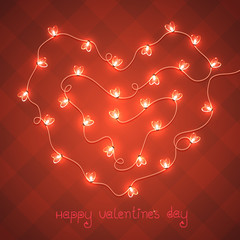 Card for st. Valentine's Day