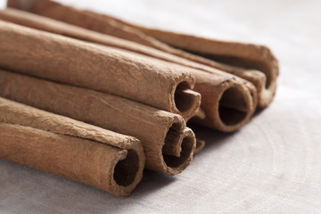 Close up of cinnamon
