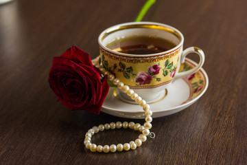 Tea in the Shabby Chic style