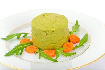 Puree Pate Broccoli, Pumpkin and Carrot.