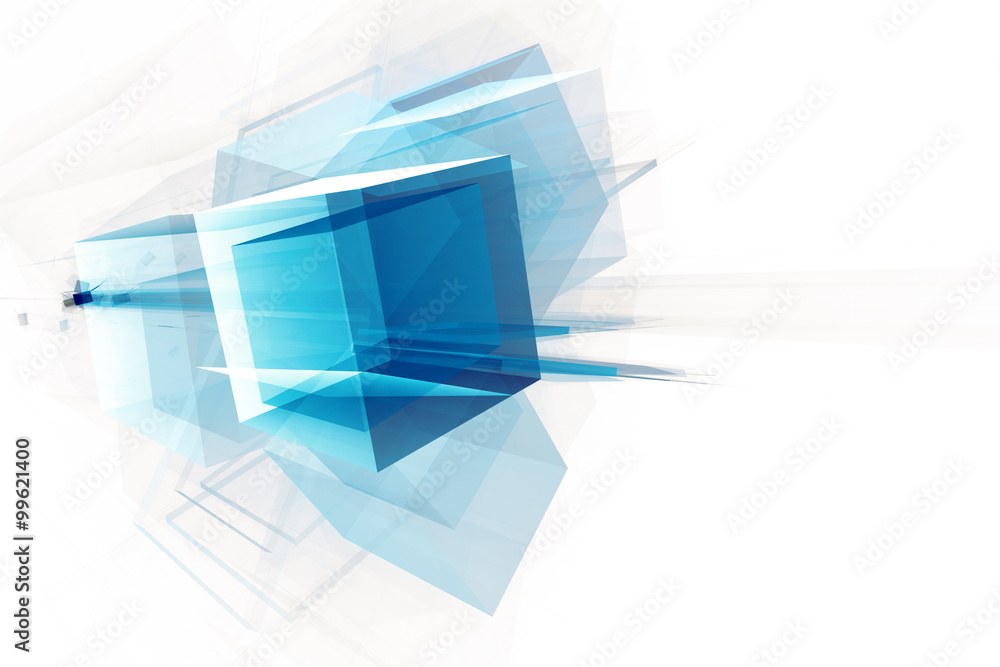 Canvas Prints abstract 3d background