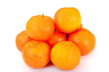 Delicious Juicy Ripe Sweet Mandarins.