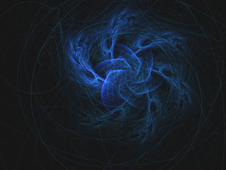 Abstract fractal background
