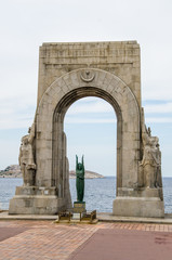 Obraz premium Monumento Marsiglia - aux héros