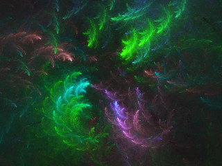 Abstract fractal background
