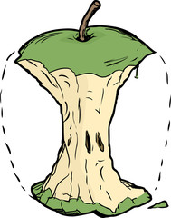 Finished Granny Smith Apple