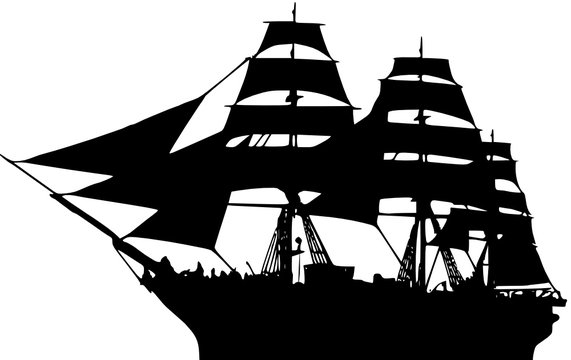  a sailing ship 