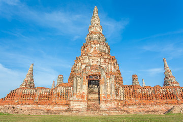 temple de Wat Chai Watthanaram, Ayutthaya, Thaïlande