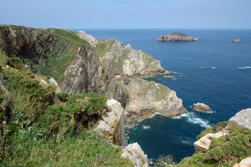 Küstenlandschaft am Cabo de Penas Asturien