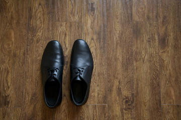 black shoes groom