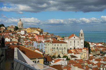 Fototapeta premium Miradouro de santa luzia