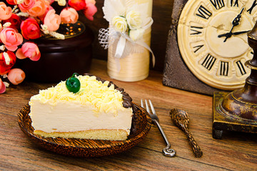 Homemade Cakes: Vana Tallin Cake on Plate