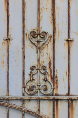 Old rusty door