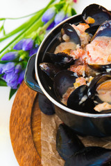 The mussels
