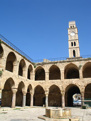 Obraz premium Citadel in Acre, Israel
