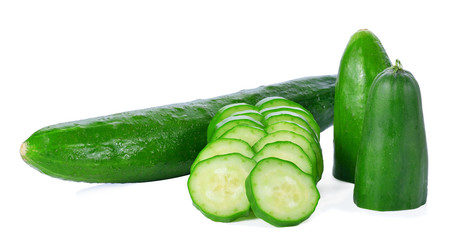 Cucumber  isolated on white background