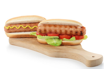 due hot dog