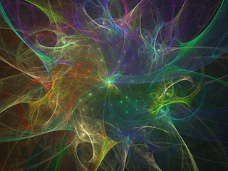 Abstract fractal background