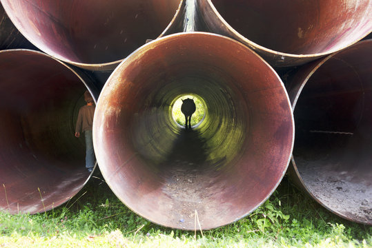 Huge pipes