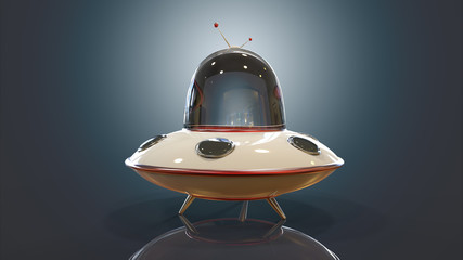 Flying saucer © Julien Tromeur