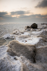 zamarznięta zatoka pucka © Filip Olejowski