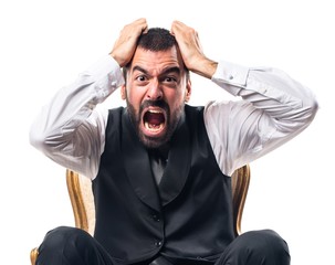 frustrated Businessman