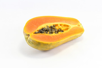 Fresh Ripe Sweet Papaya Fruit