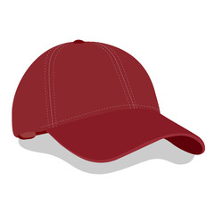 Red baseball cap