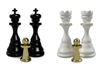 gay couple adoption family concept