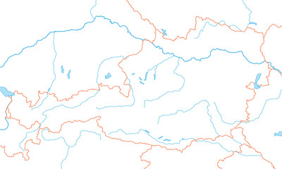 Österreich in Weiß - Vektor