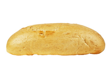 Bread on a white background