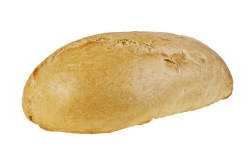 Bread on a white background