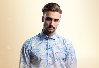 Obraz premium Model man in studio