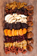 assorted dried fruit