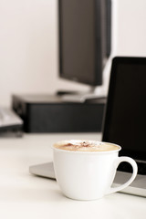 Pause im Büro