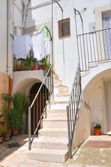 Alleyway. Minervino Murge. Puglia. Italy.