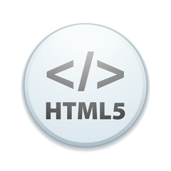 HTML5 button sign
