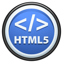 HTML5 button sign