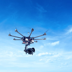 Octocopter, copter, drone