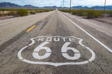 Meubelstickers Route 66 Route 66