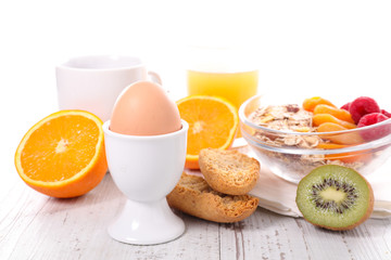 Fototapeta na wymiar healthy breakfast