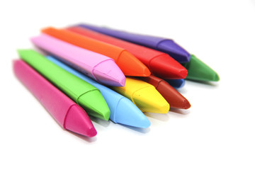 Wax pencils.