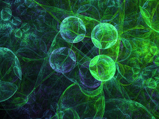 Abstract fractal background